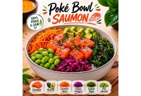 Poké Bowl Saumon (Grande Taille)