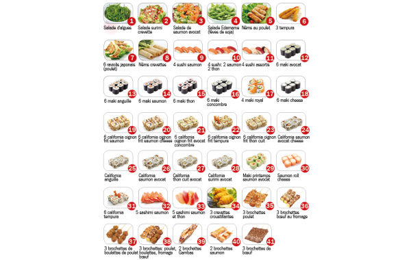 Menu Composes 2 Plats
